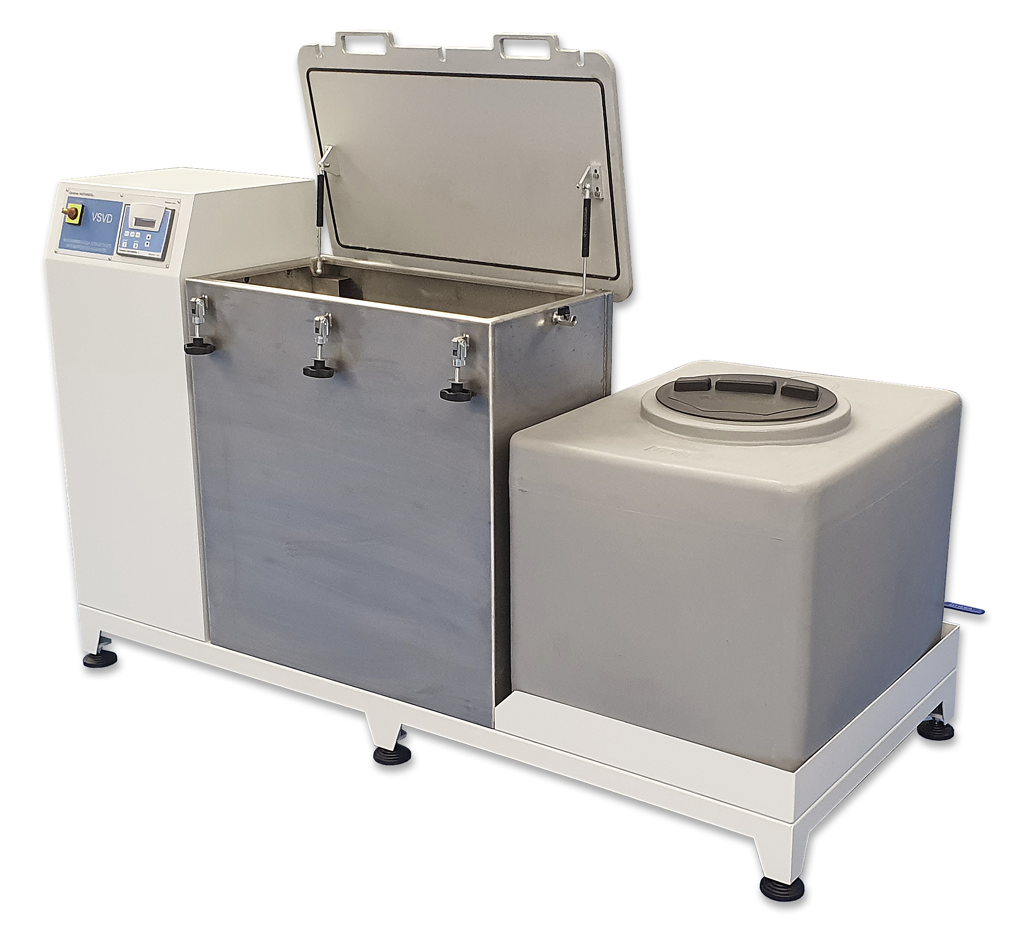 TANKS FOR ABSORPTION TEST (VACUUM SYSTEM) VSVD series and VSVR model with recirculation system