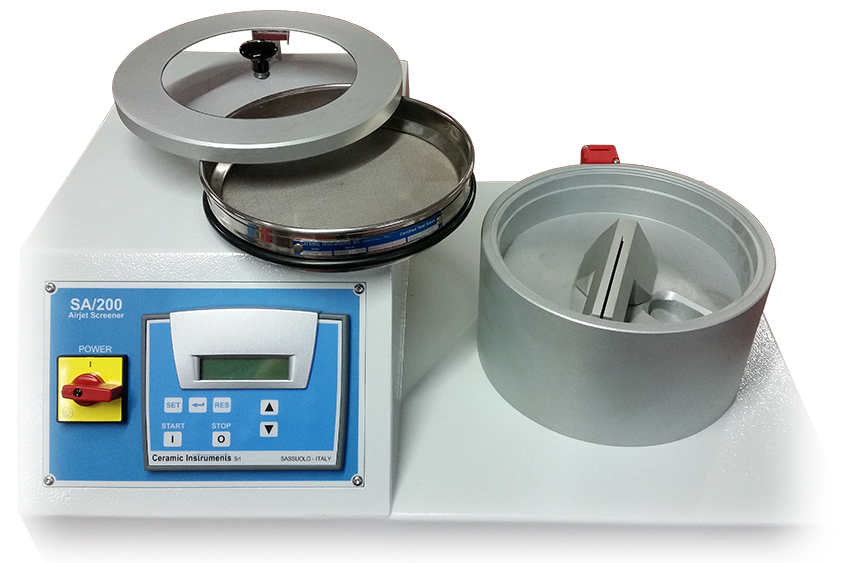 LABORATORY AIRJET SCREENER SA/200 mod.