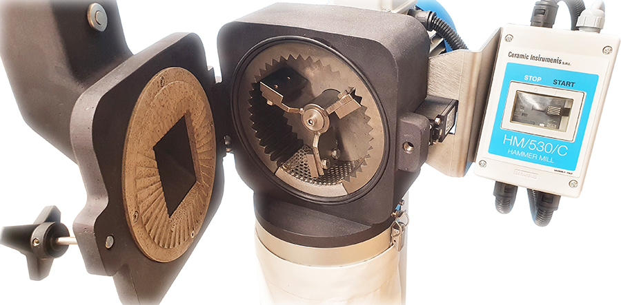 LABORATORY HAMMER MILL HM/530 SERIES