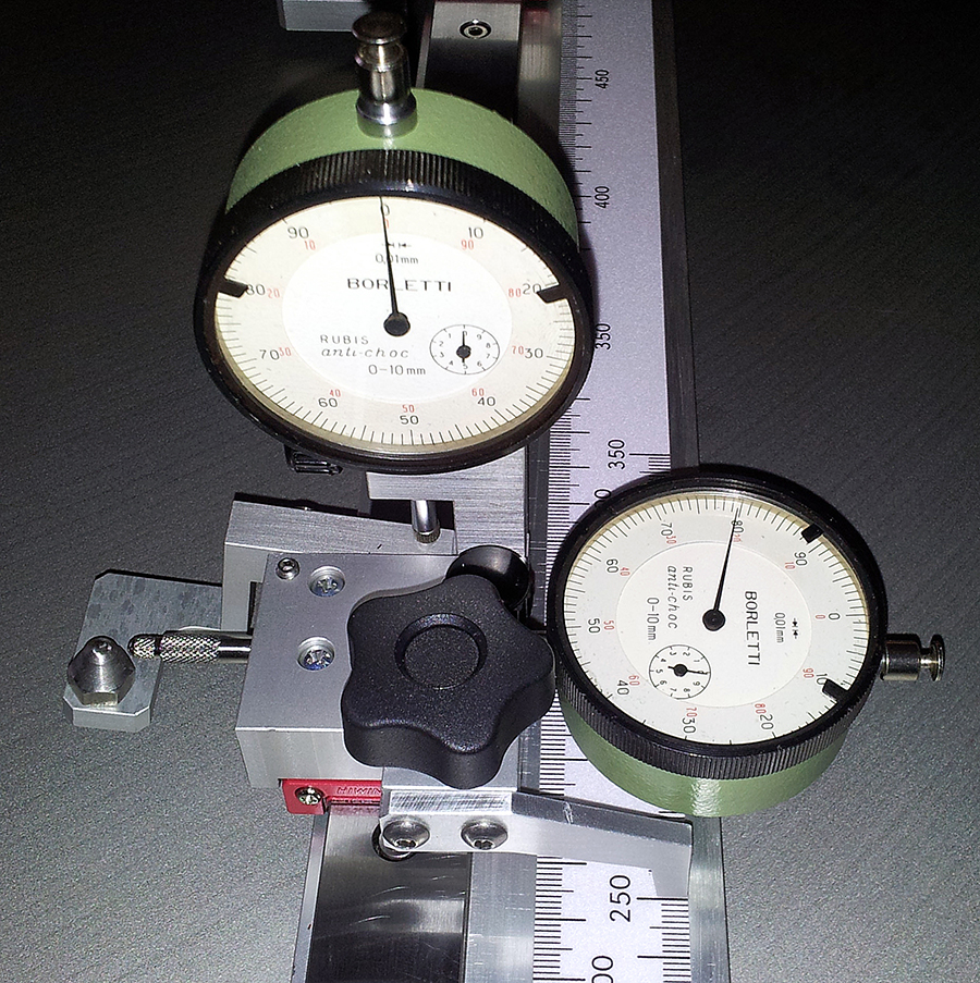 GAUGES FOR FLATNESS, RECTILINEARITY AND SQUARENESS, DDS SERIES