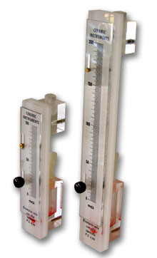 ''U'' SHAPED AND PLEXIGLASS DIFFERENTIAL GAUGE
