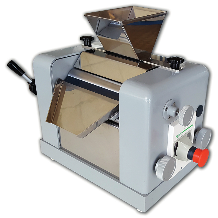 RAFFINATRICI A 3 RULLI DA LABORATORIO